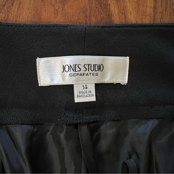 Jones Studio Separates Black Sailor Trouser Pants size 14 - Picture 5 of 10